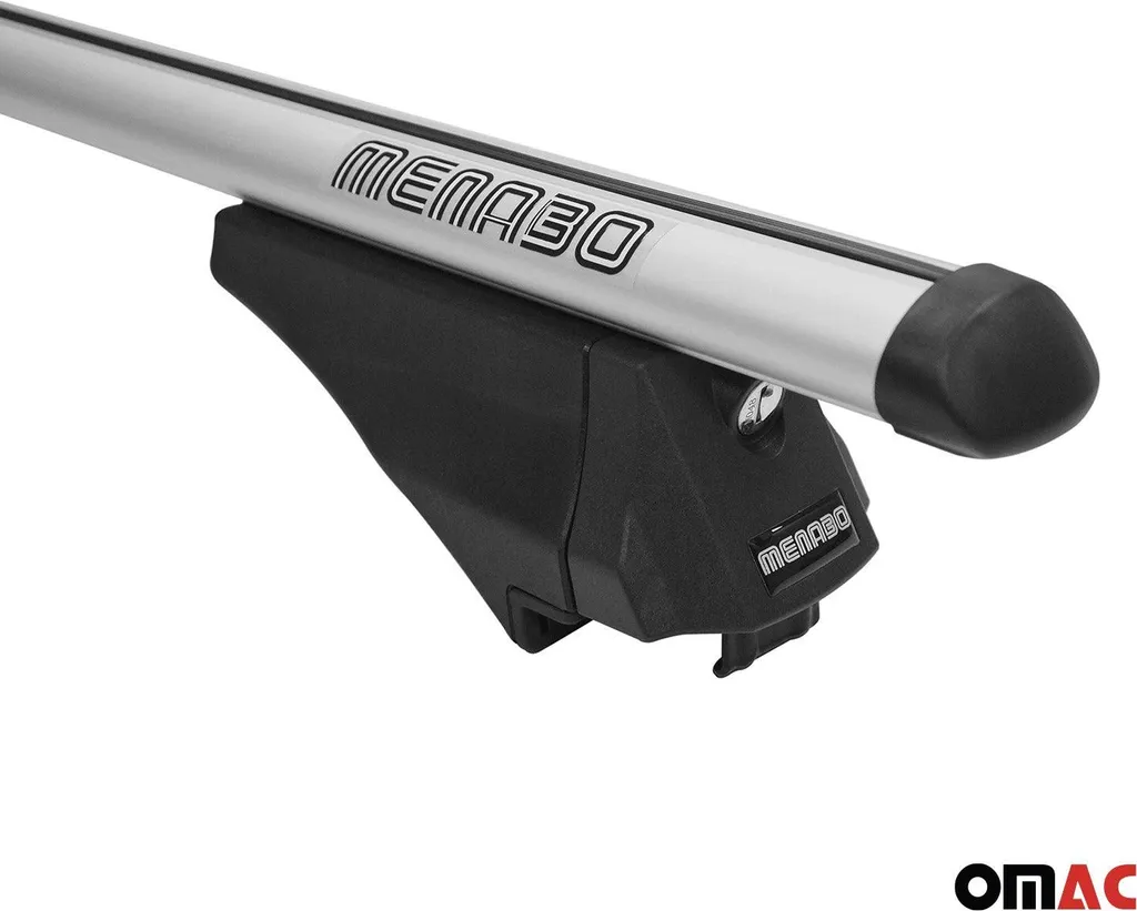 Barre Tetto BMW X1 F48 2015-19 Menabo - Alluminio Argento 2pz - 8