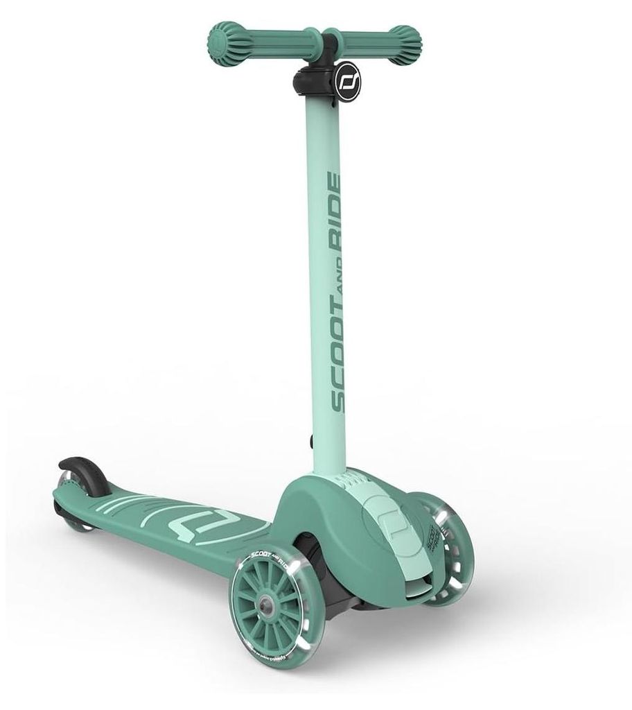 Scoot and ride Scooter Highwaykick 3 S LED verde foresta Immagine del prodotto 