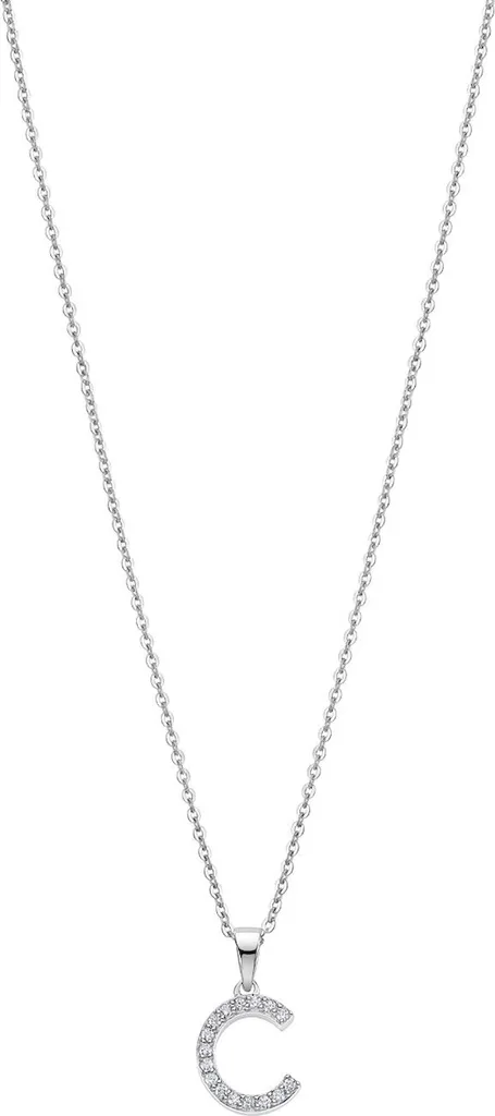 Acquista Lotus Silver LP1958-1/C Collana Lettera C Argento Donna