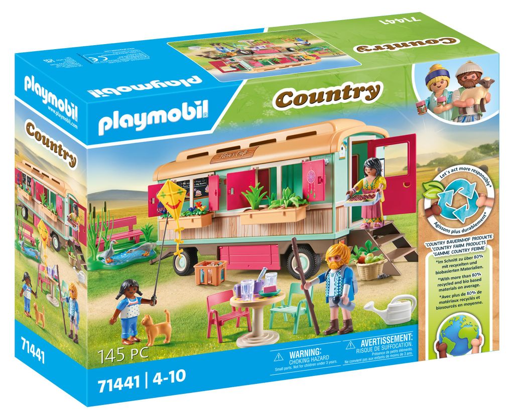 PLAYMOBIL Country 71441 Gemütliches Bauwagencafé Produktbild 