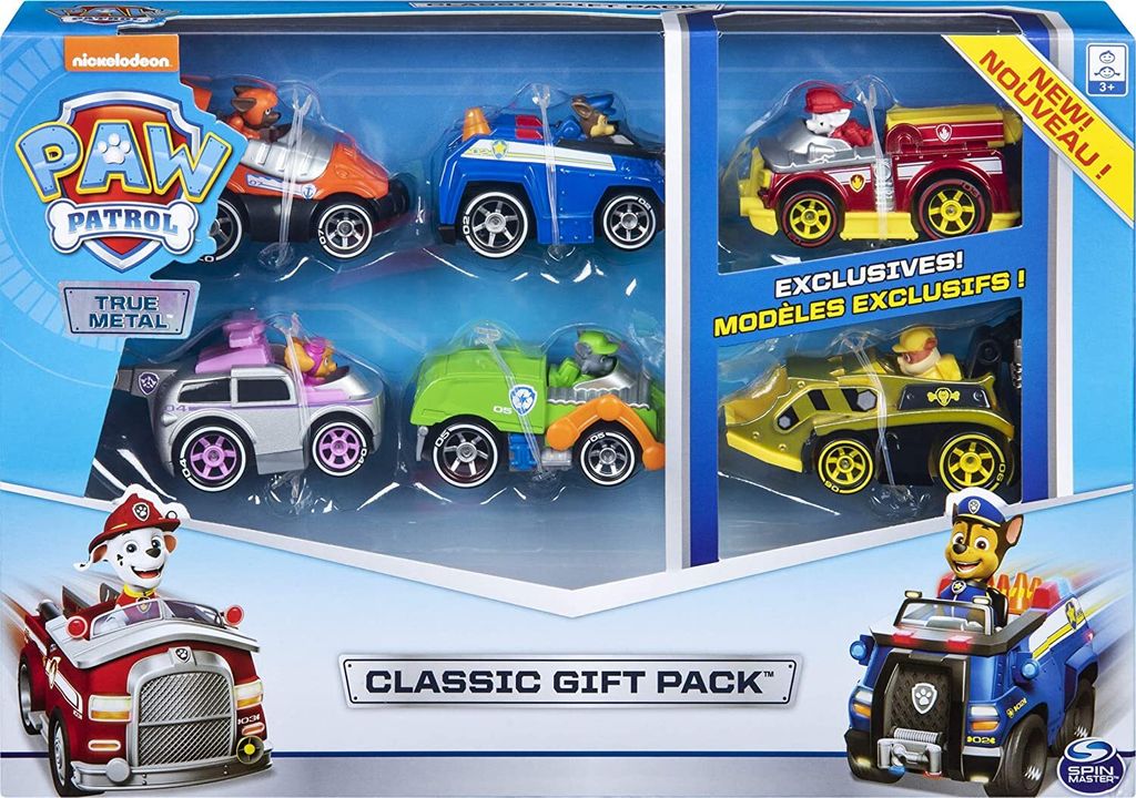 Paw Patrol True Metal 6er-Pack Produktbild 