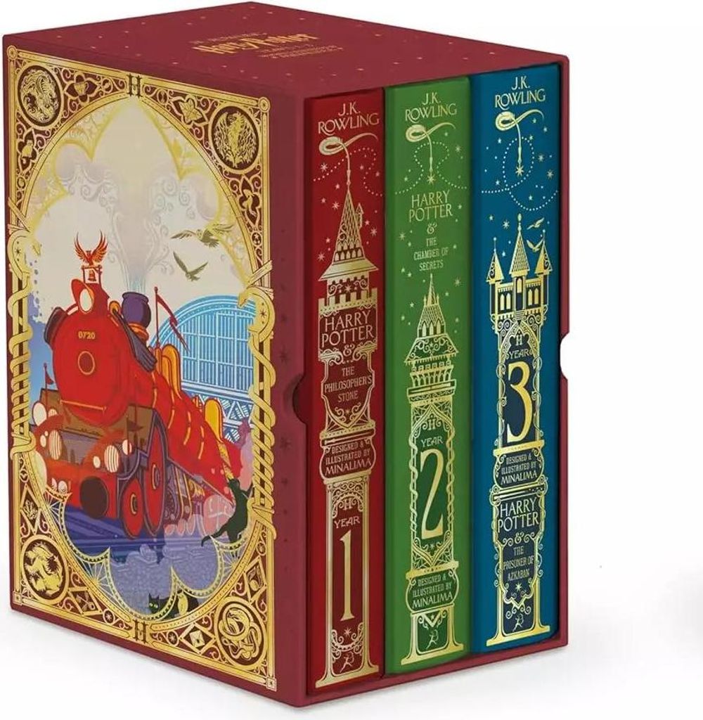 Harry Potter 1-3 Box Set: MinaLima Edition Image du produit 