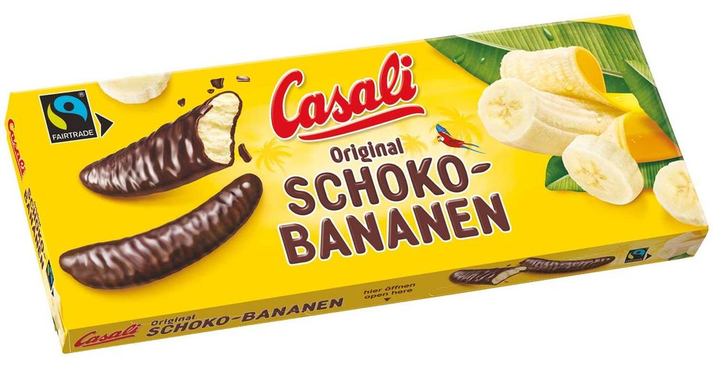 Casali chocolat banane 12801000 300gr Image du produit 