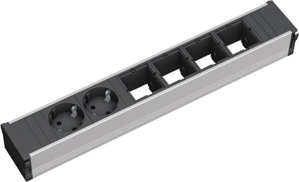 Solution Gestion de Câbles BACHMANN CONI Large 1 Prise 5 Slots ABD