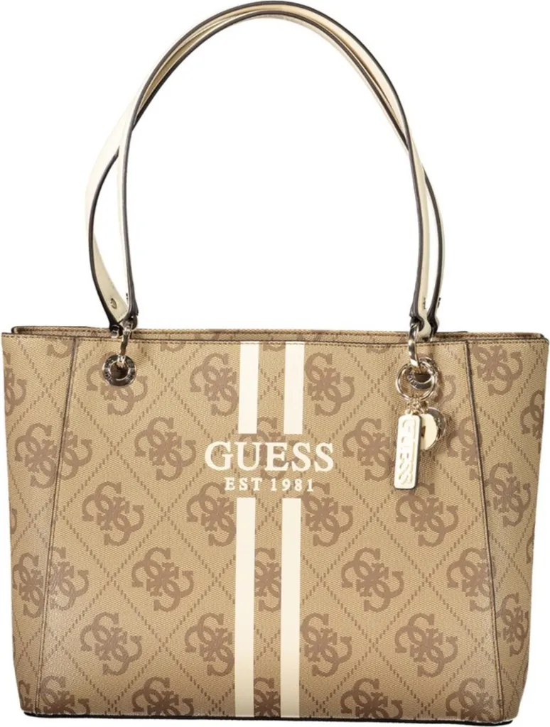 Sac Bandoulière Guess Brun Clair Hwos96 - Parfait pour Travail et Loisirs