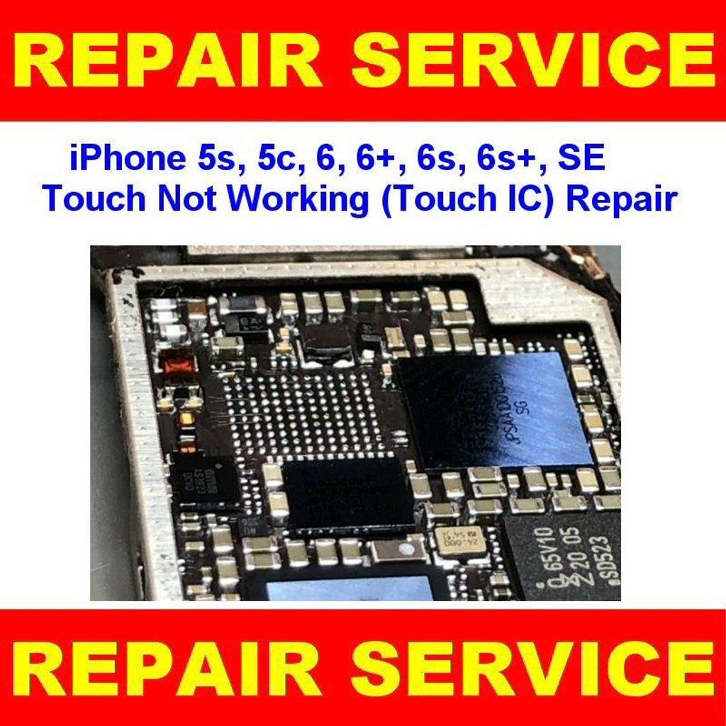 iPhone 5s, 5c, 6, 6+, 6s, 6s+, SE, 7, 7+, 8, 8+ Touch-IC-Ersatzservice