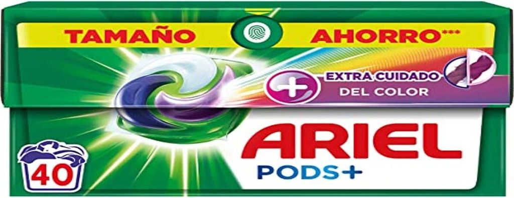 Prací prášek Ariel All in 1 Pods 3 v 1 kapslích (40 kusů) Obrázek produktu 2