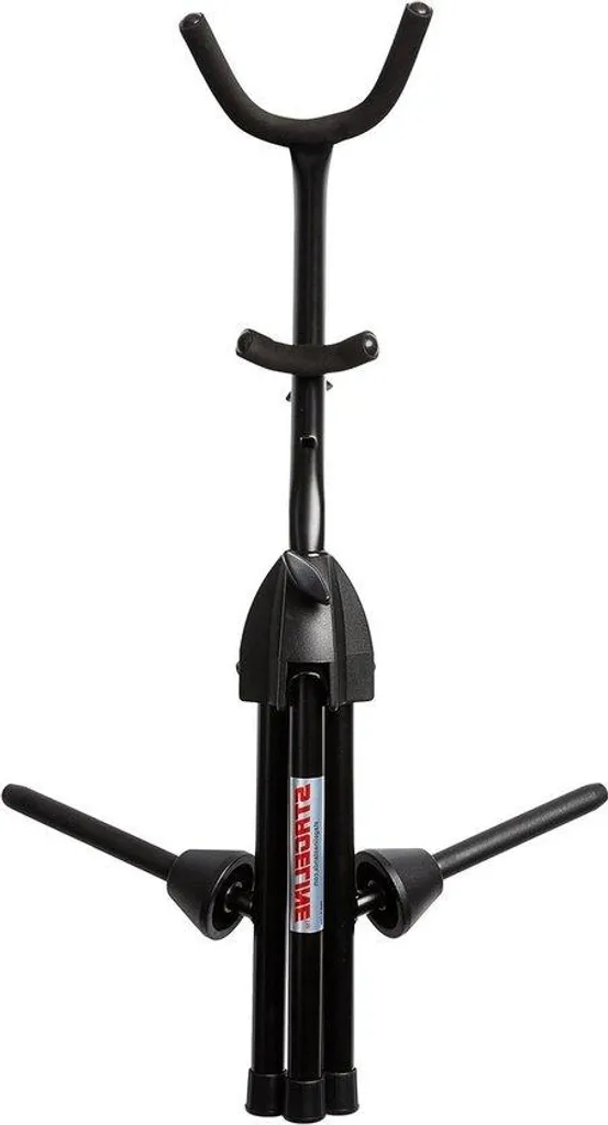 Support pour Saxophone Alto et Ténor Pliable Universel - Noir Robuste