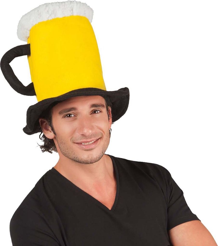 Cappello con boccale di birra - cappello in peluche con Immagine del prodotto 