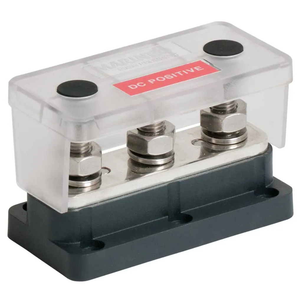 Busbar 650 Ampères Bep Marine 3 Studs - Conductivité et Sécurité Marine