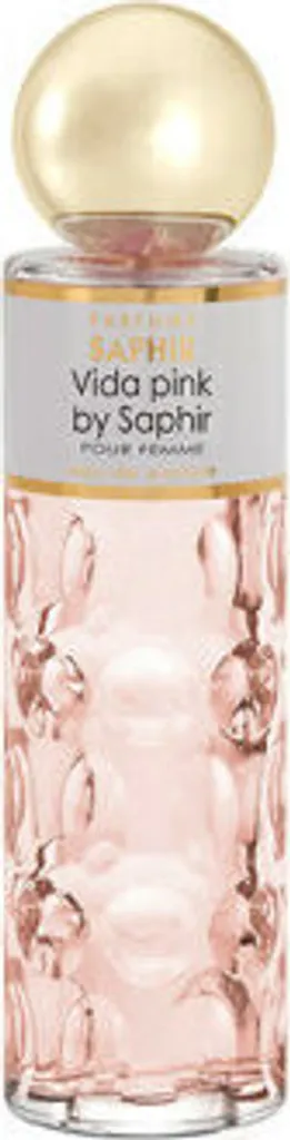 Saphir Vida Rosa 200 ml - Eau de Parfum Longue Tenue et Sillage Floral