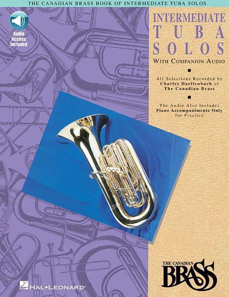 Canadian Brass Book of Intermediate Tuba Solos Book/Online A