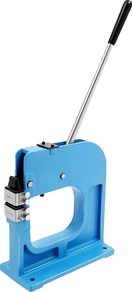 Cintreuse manuelle robuste en fonte pour tube et métal bleu Modèle T22