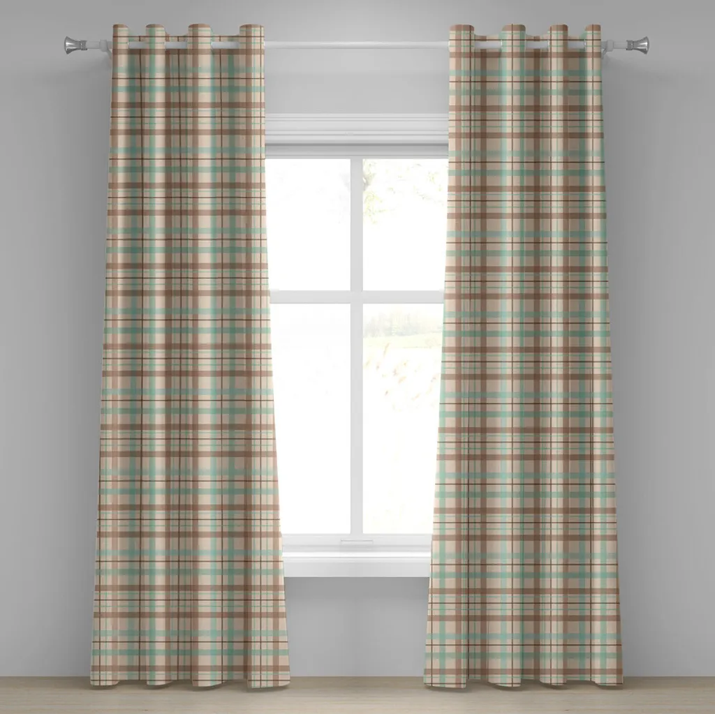 Tenda Scozzese Lavabile 280x245 cm ABAKUHAUS - Tende Arredo Country