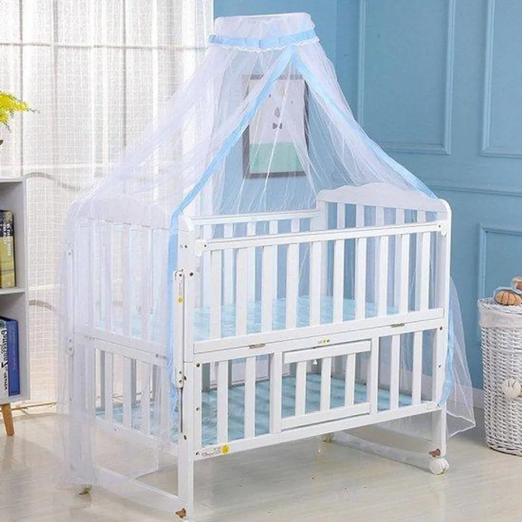 Protection lit enfant contre moustiques - Moustiquaire dôme 60x450 cm