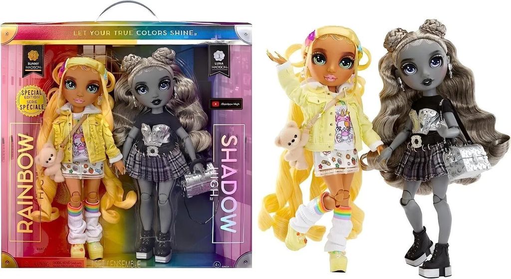 Rainbow High 2-Pack (Sunny & Luna), Modelka, Žena, 4 rok / Obrázok produktu 