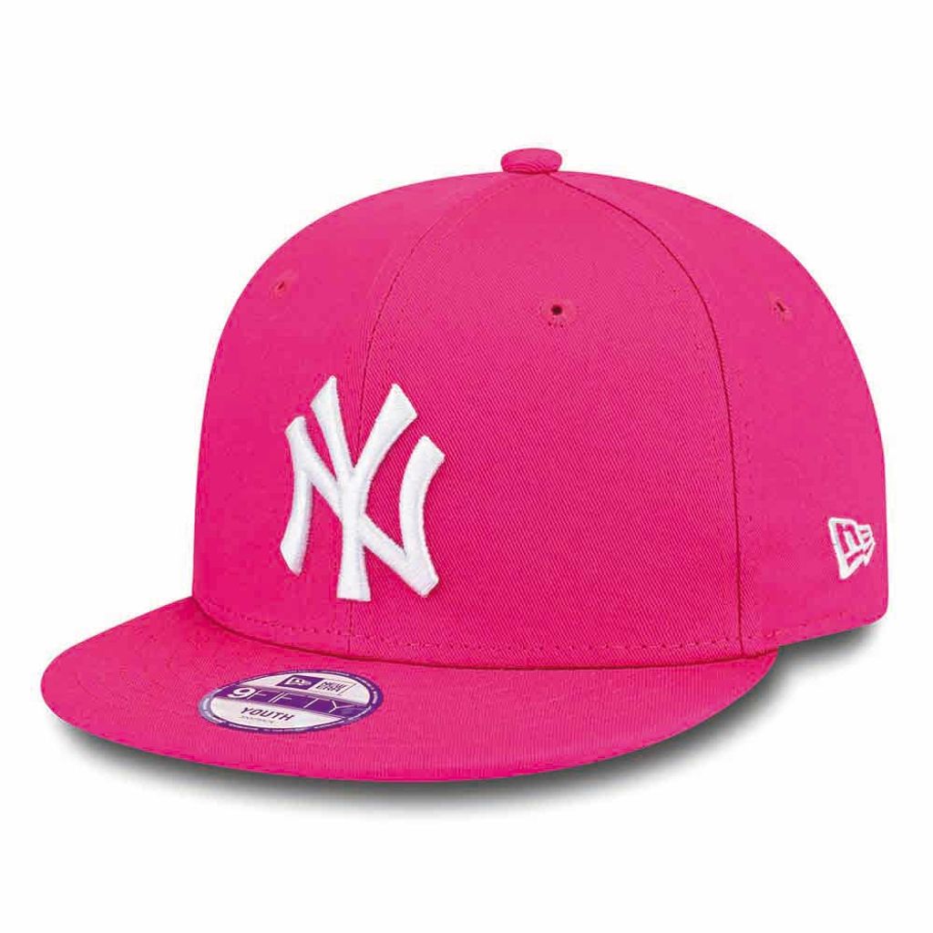 New Era 9 Fifty New York Yankees Hi Pink / White Youth Produktbild 
