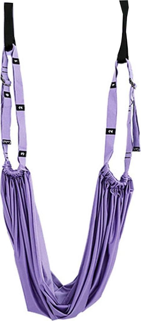 Aerial Yogatuch zum Aufhängen, Yoga Hängematte aus Polyester, Maximale Belastung 150 kg - AEROGA