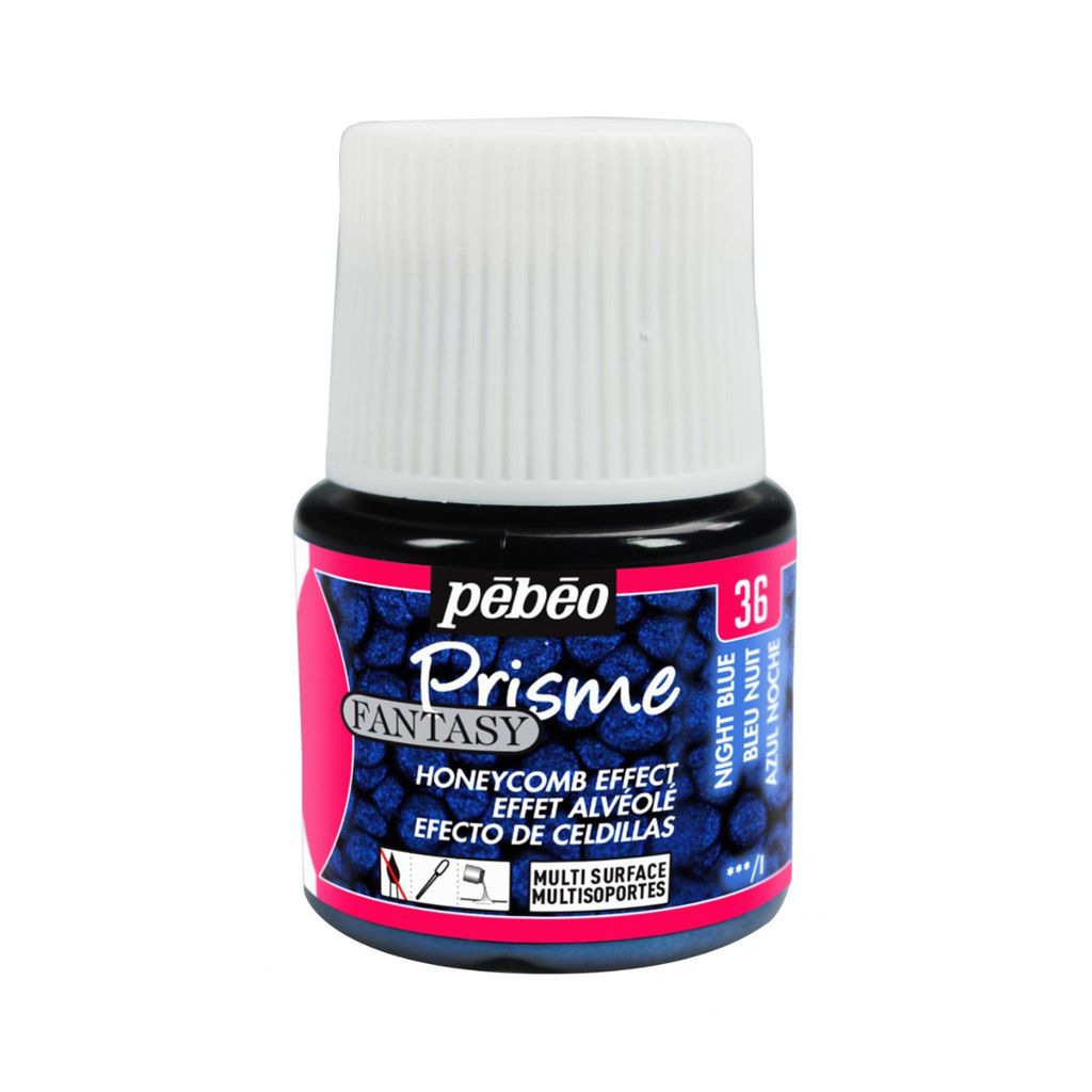 Pebeo Fantasy Prisme Farbe, 45 ml, Mitternachtsblau