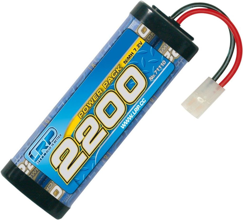 LRP Akku Power 7,2V 2200mAh NiMH 6 Zellen Stick. Produktbild 