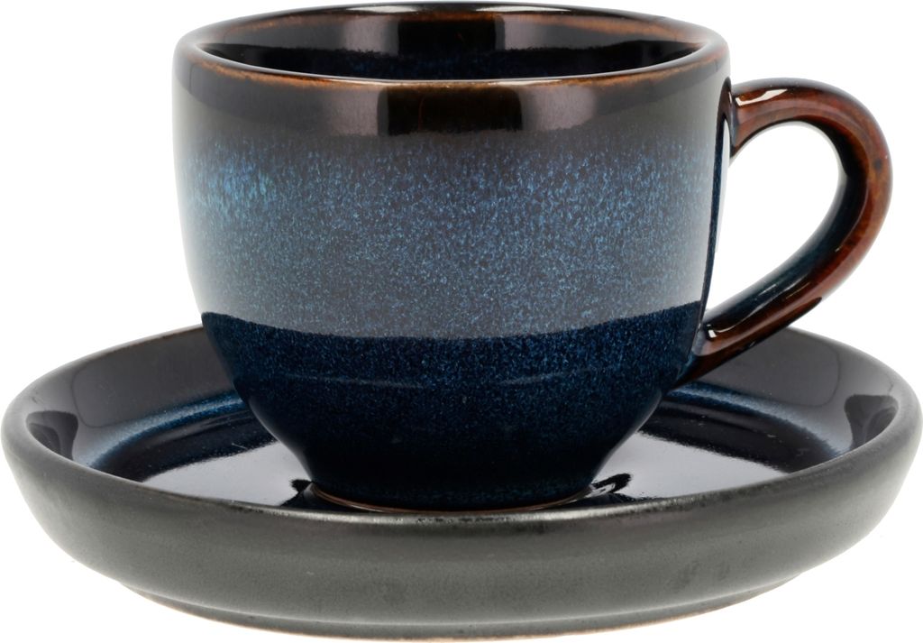Bitz Espressotasse mit Unterer dunkelbl./schwarz 0,07 l Produktbild 