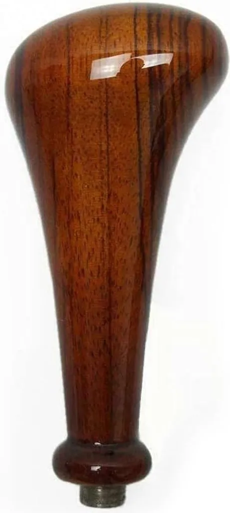 Pommeau Mercedes SL R107 R129 en Bois de Zebrano Véritable de Luxe