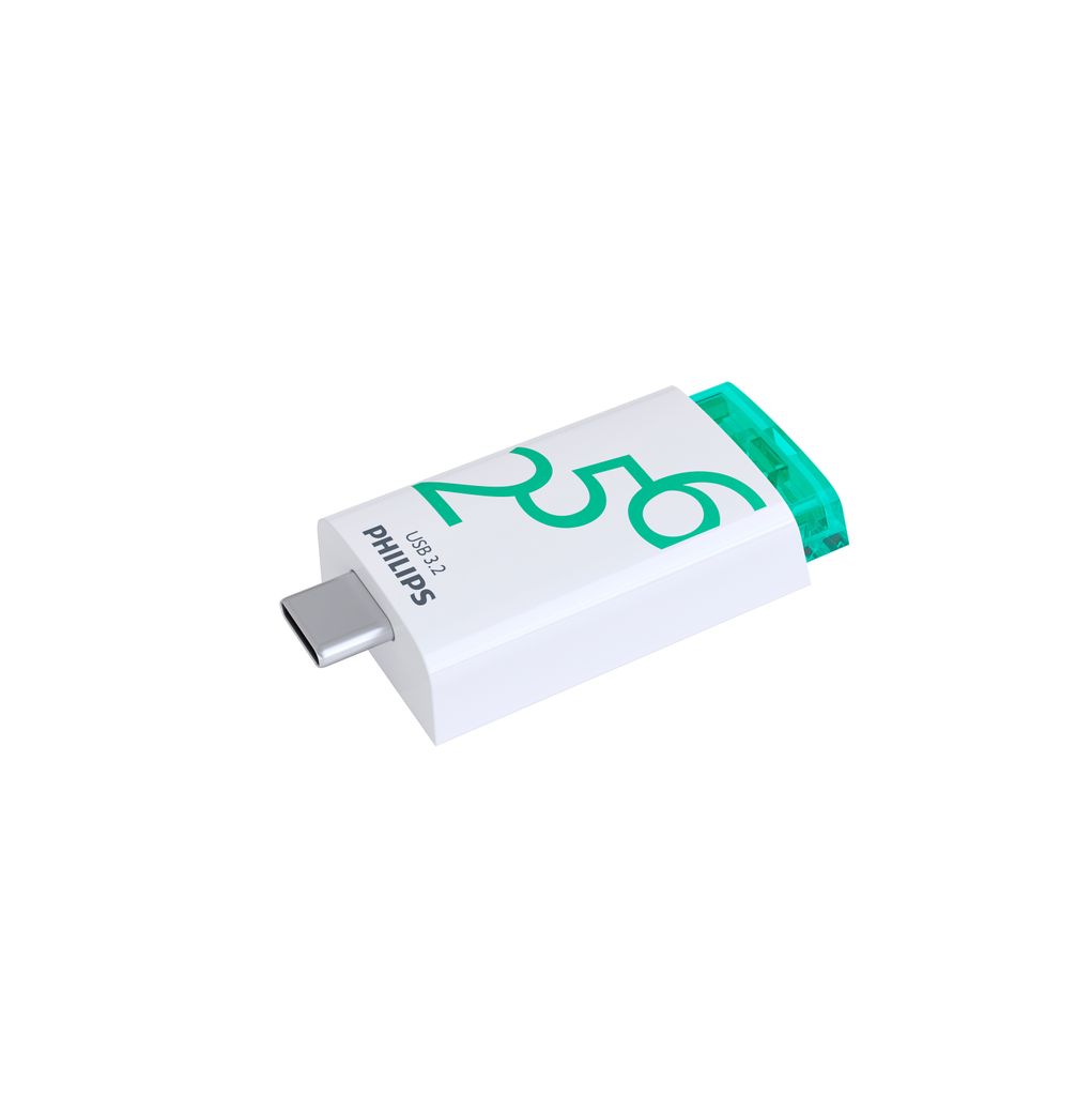 Philips - usb 256gb usb-c click spring green Image du produit 