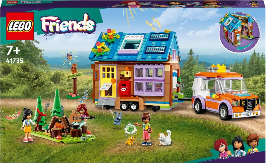 LEGO Friends 41735 La Maison Mobile avec Voiture pour Enfants de 7 Ans
