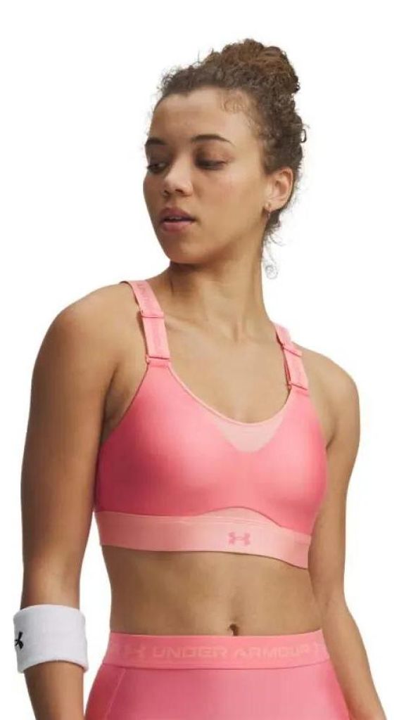 Under Armour Ua Infinity High 2.0 Bra - bittersweet pink, Größe:M/A