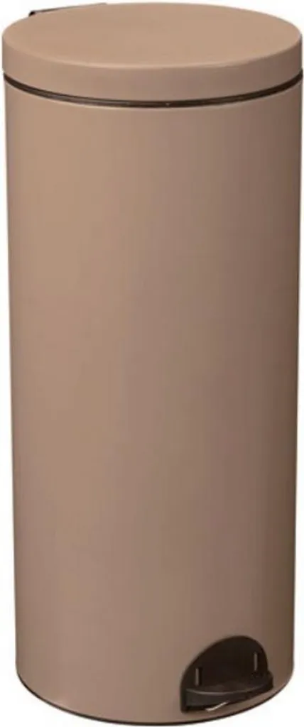 Poubelle à pédale 30L moka Rossignol 90326 Élora : le design durable