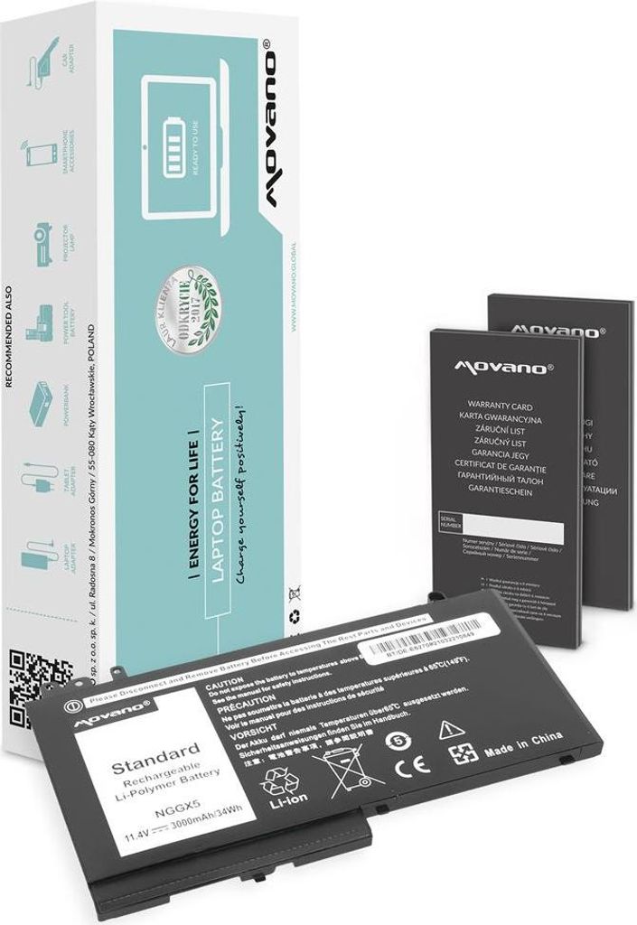 NGGX5 Akku für Dell Latitude E5250 E5270 5470 Produktbild 