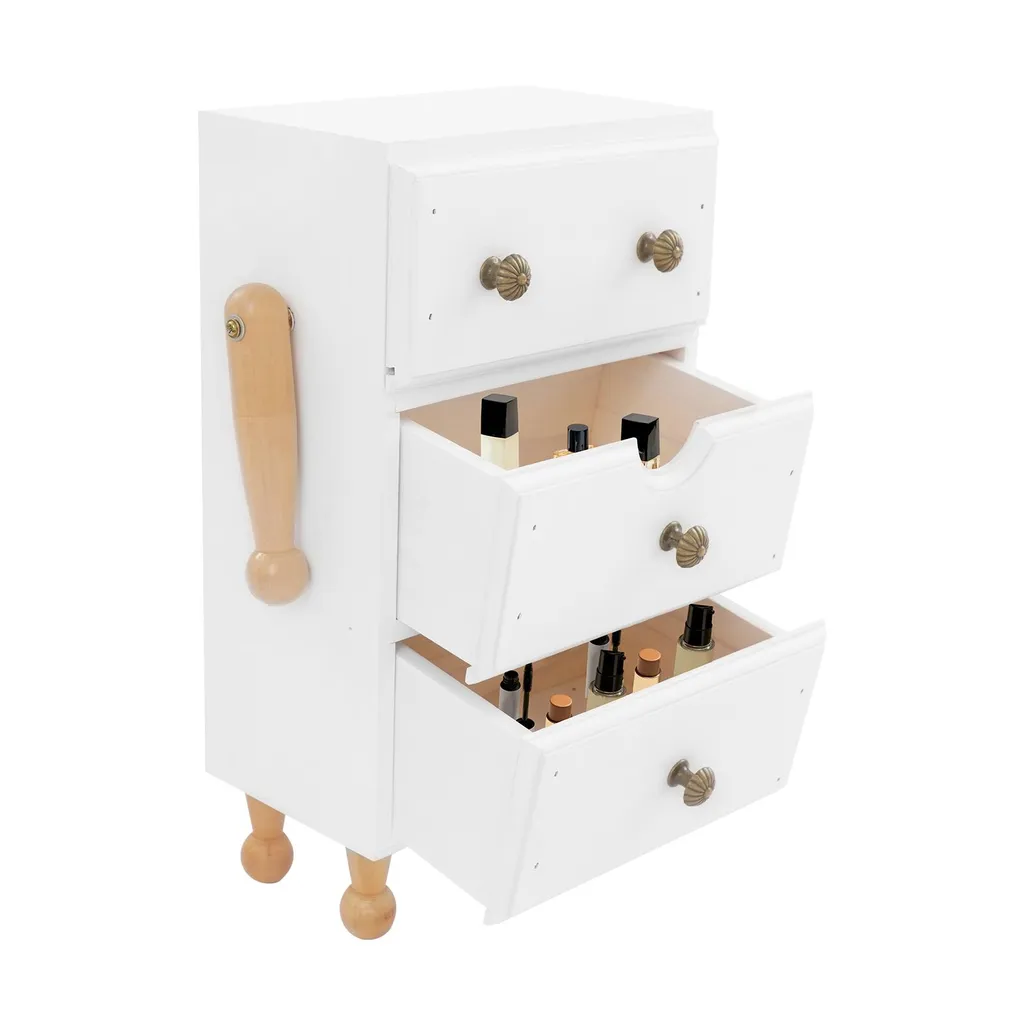 Rangement vintage 3 tiroirs : gagnez de la place dans votre bureau