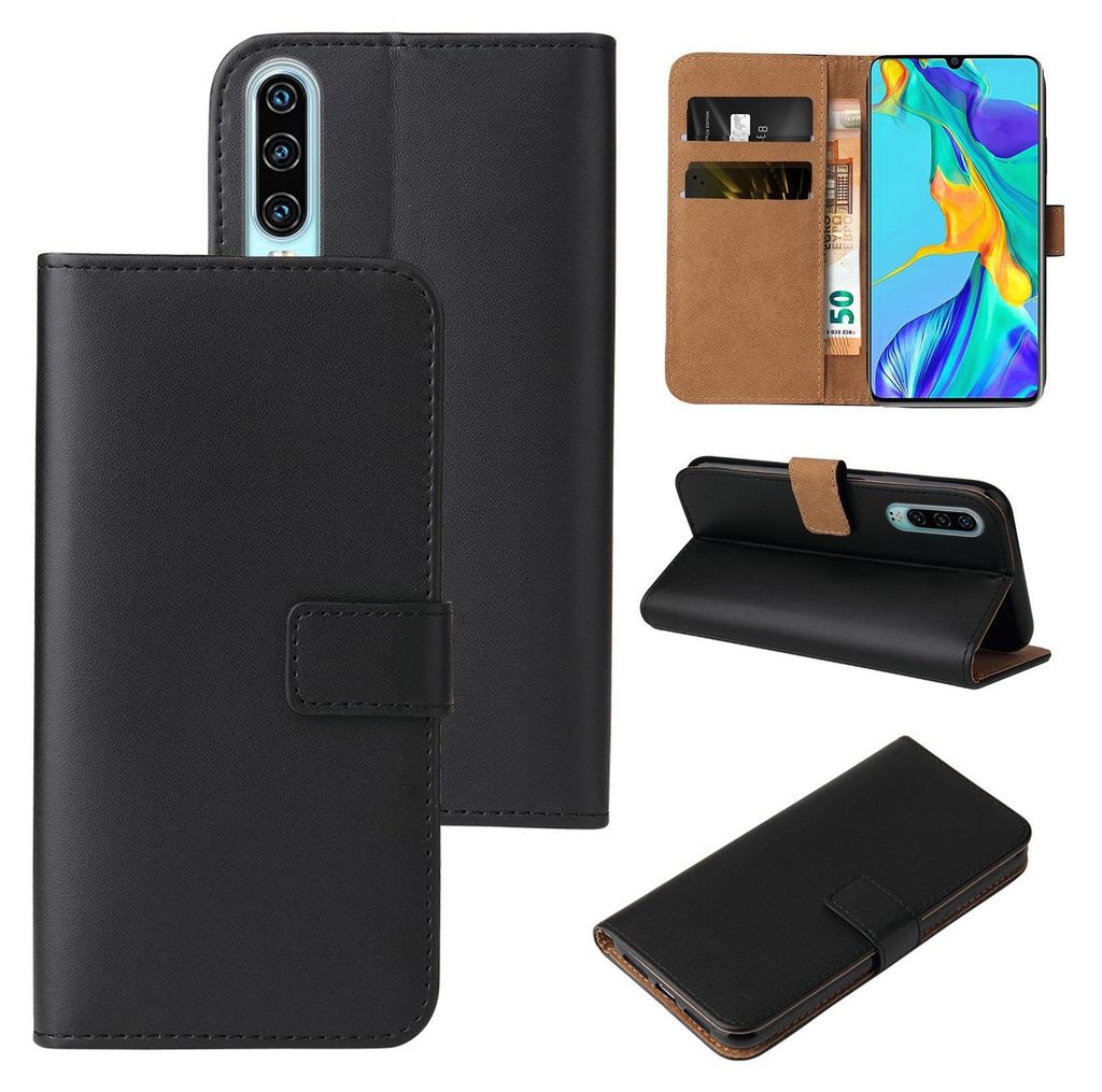 Handy Hülle für Huawei P30 Klapphülle Bookcase Flip Cover Produktbild 