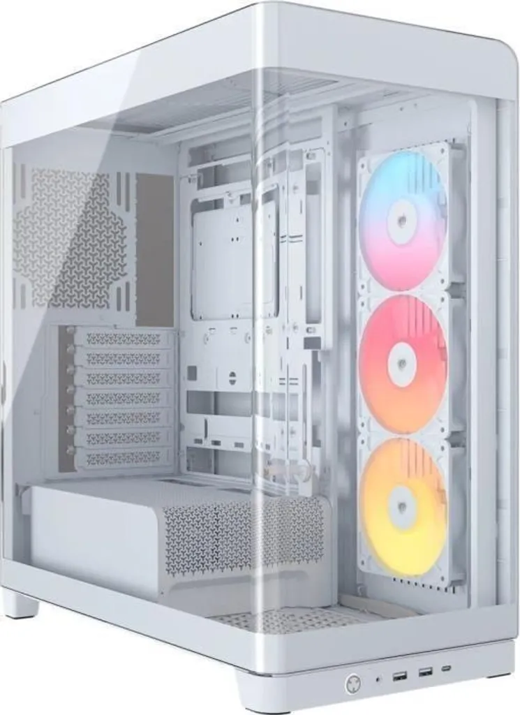 Corsair 4500X RS ARGB White CC-9011315-WW Boîtier PC Midi-Tower ATX