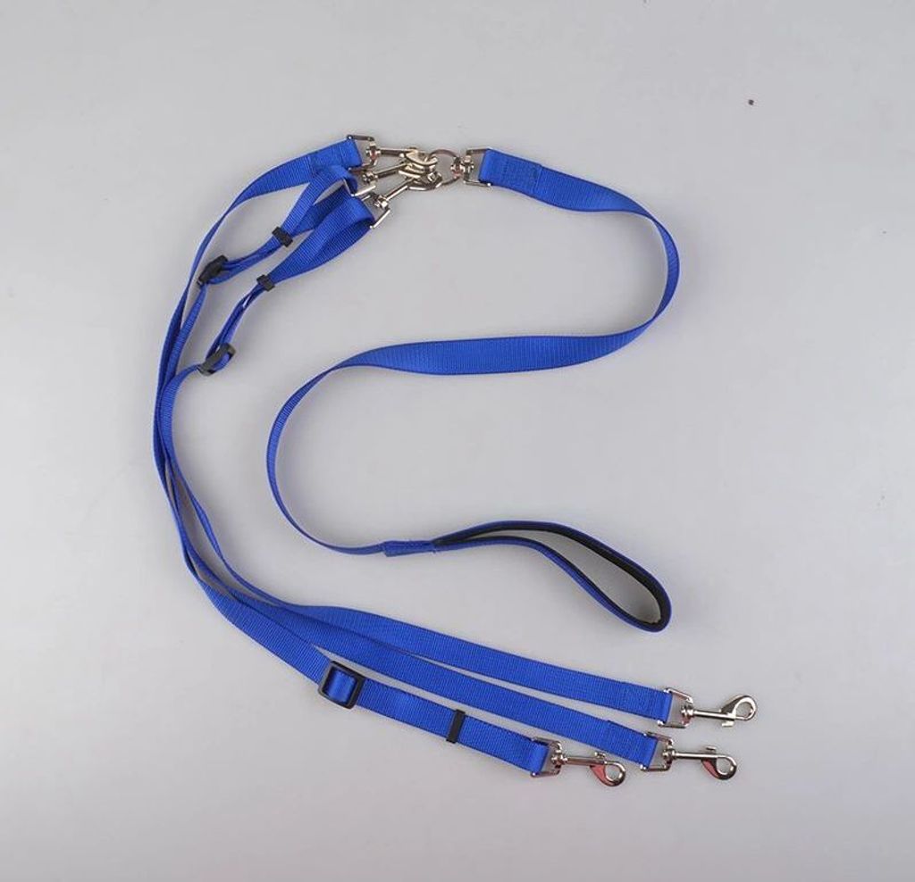 Premium Leine Drei 177 cm Blau