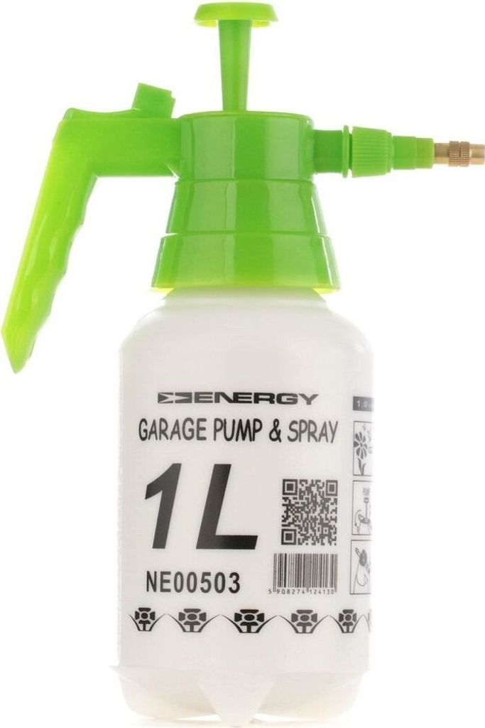 ENERGY Pumpsprühflasche Druckpump-Zerstäuber Handsprüher Pumpe 1L NE00503