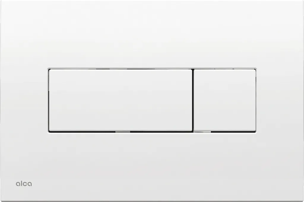 Alcadrain M370 Placca WC Bianca | Trasforma il tuo Bagno con un Click