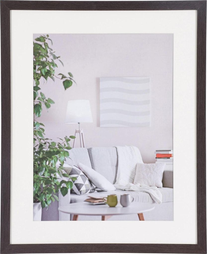 Henzo Modern Bilderrahmen 40x50 Dunkelbraun Produktbild 