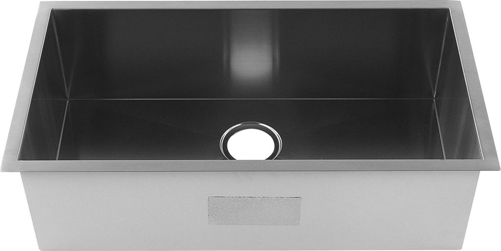 Unterbauspüle L780 B430 H230mm 304 Edelstahl 90mm Auslass Küche für Wohnmobil Yacht Boot Camper Home Bar