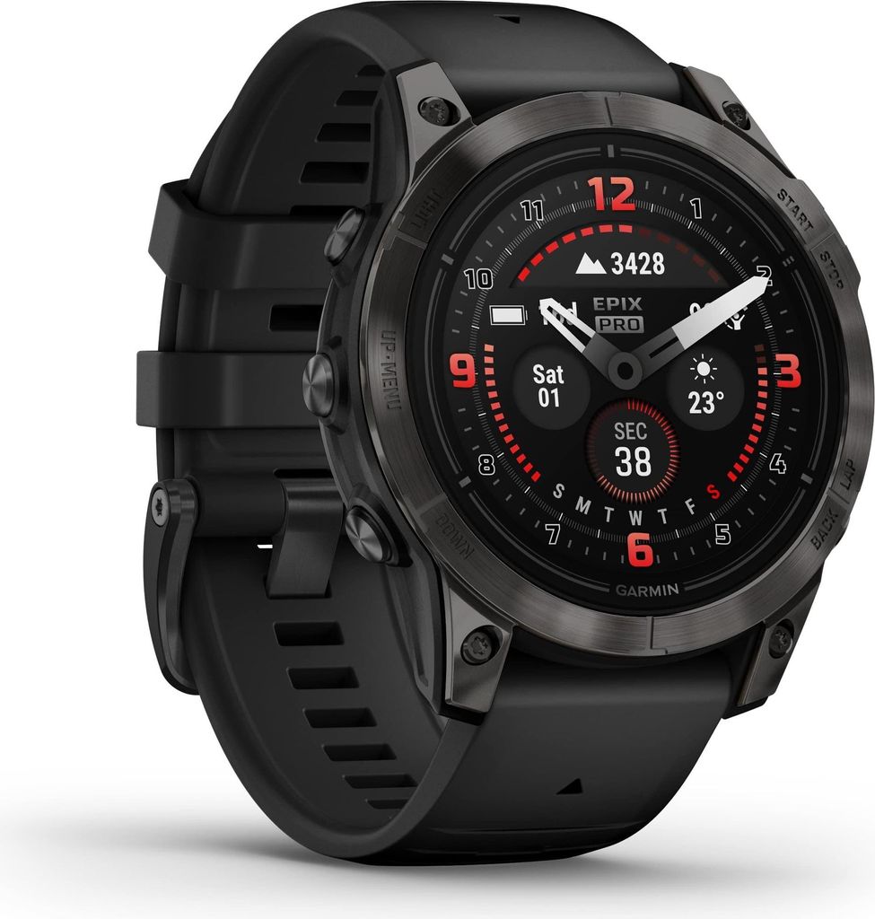 Garmin epix Pro (Gen 2), 3,3 cm (1.3"), AMOLED, Ekran Zdjęcie produktu 
