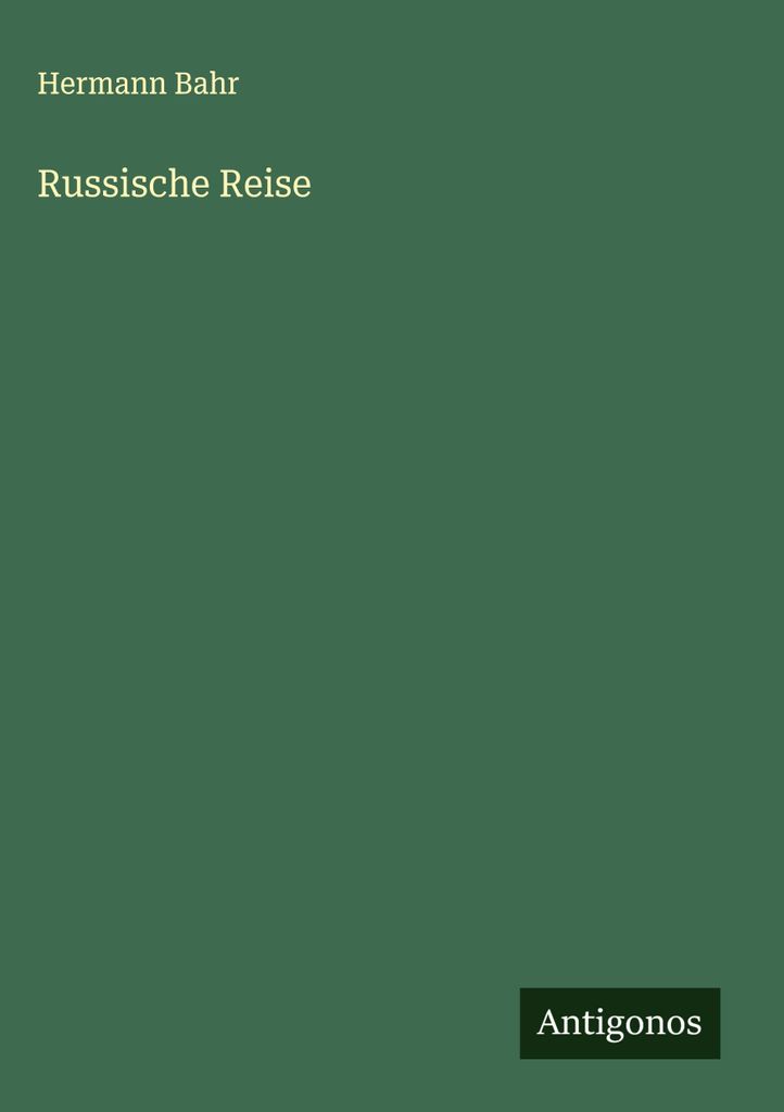 Russische Reise