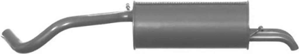 Silencieux arrière anticorrosion SKS-48 pour VW Polo Berline 9A4 9N2