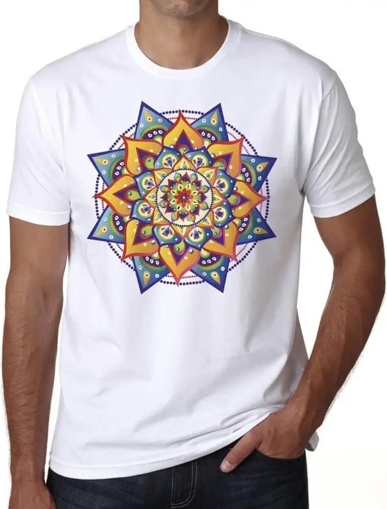 Herren Grafik T-Shirt Mandala spirituelle Meditation 26 – Mandala Spiritual Meditation 26 – Geschenk 26. Geburtstag Jahrestag 26 Jahre Jubiläu...
