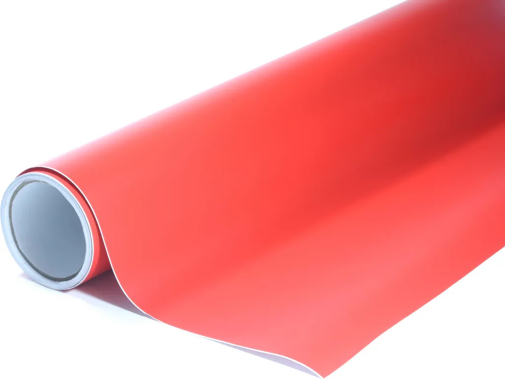 Film wrap rouge mat 152x2000cm covering thermoformable pour auto moto