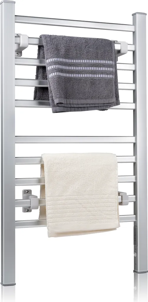 Radiateur de salle de bain électrique pour serviettes chaudes en alu