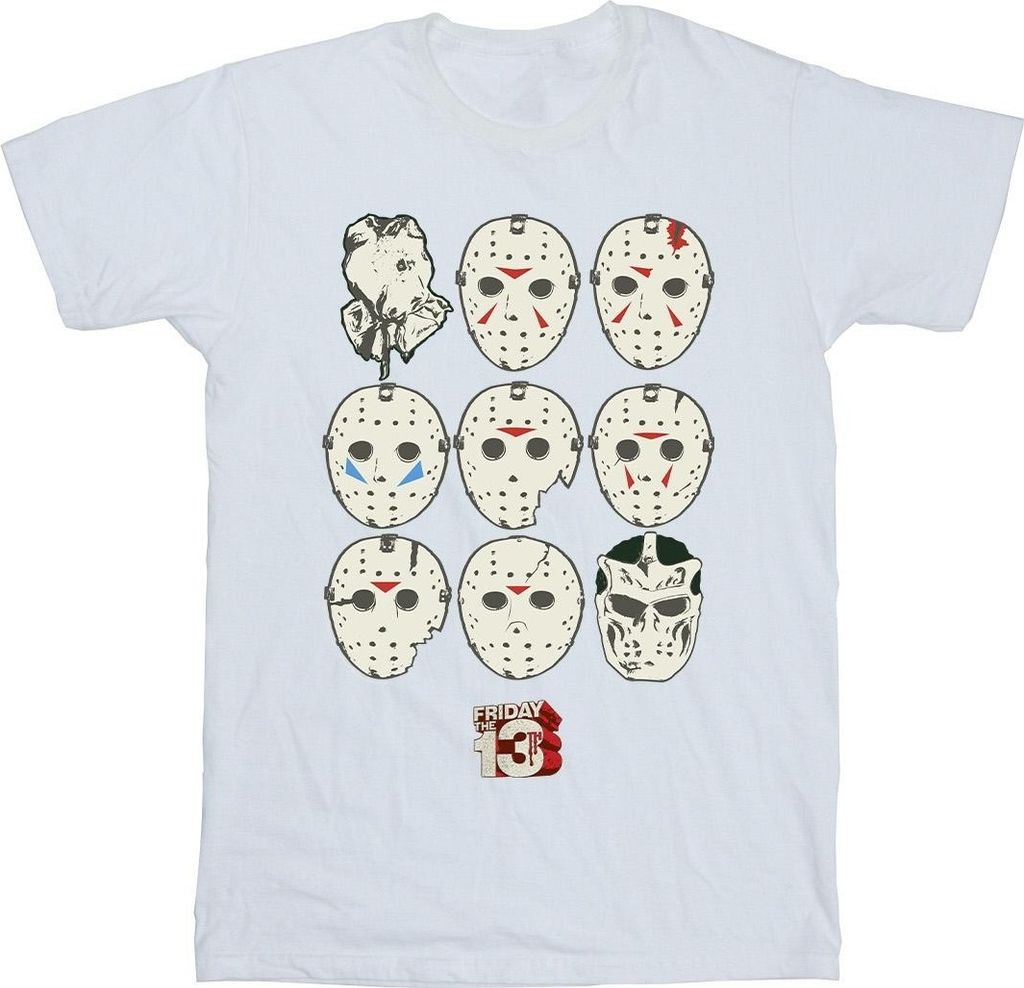 Friday The 13th - T-Shirt für Herren BI25440 (XL) (Weiß)