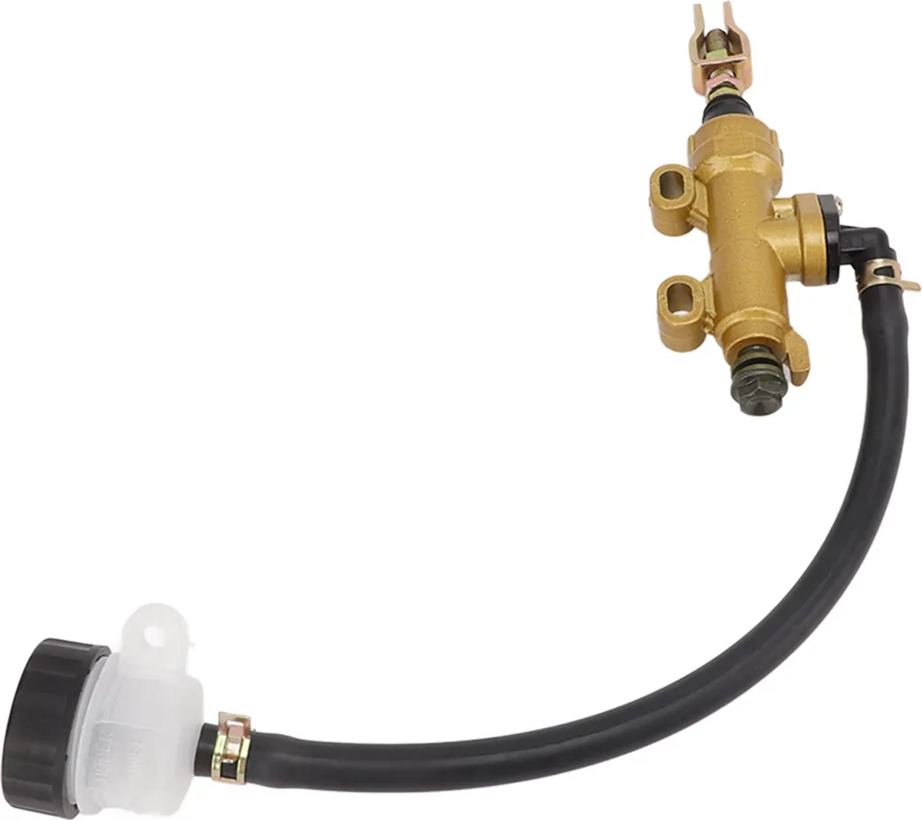 Pompa Freno a Pedale Universale Moto ATV con Coppa Olio Rotonda