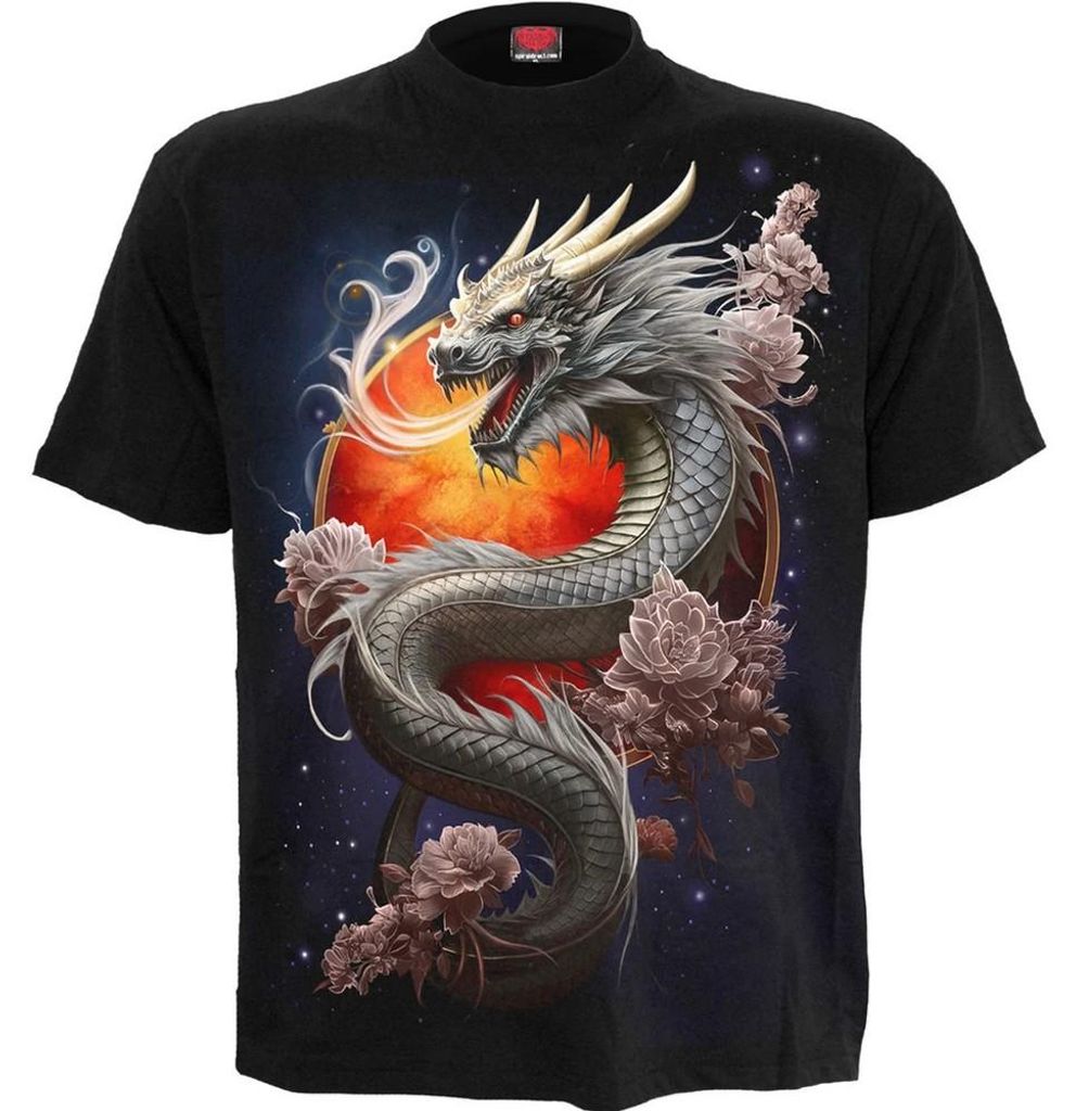 Spiral Direct - T-Shirt für Herren/Damen Uni RO16280 (XXL) (Schwarz)