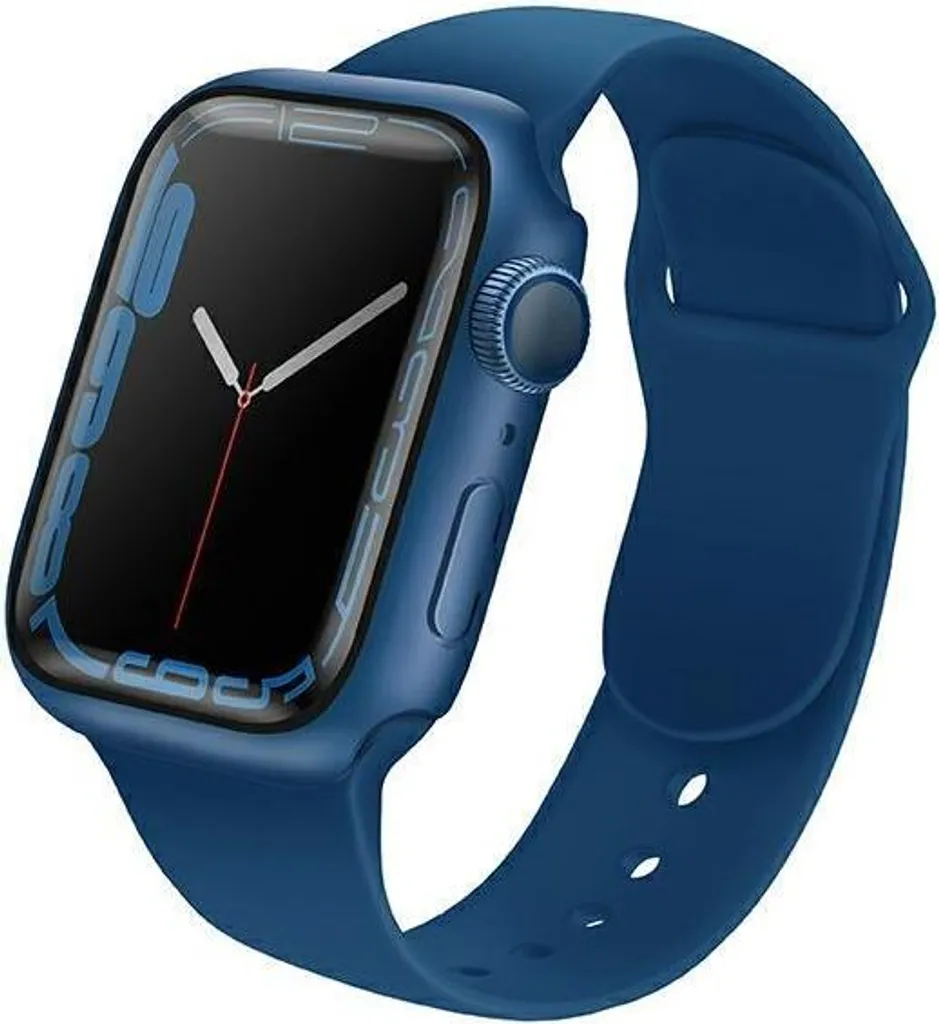 Uniq Legion Apple Watch 45mm Case Blu - Urban Style Protezione 9H