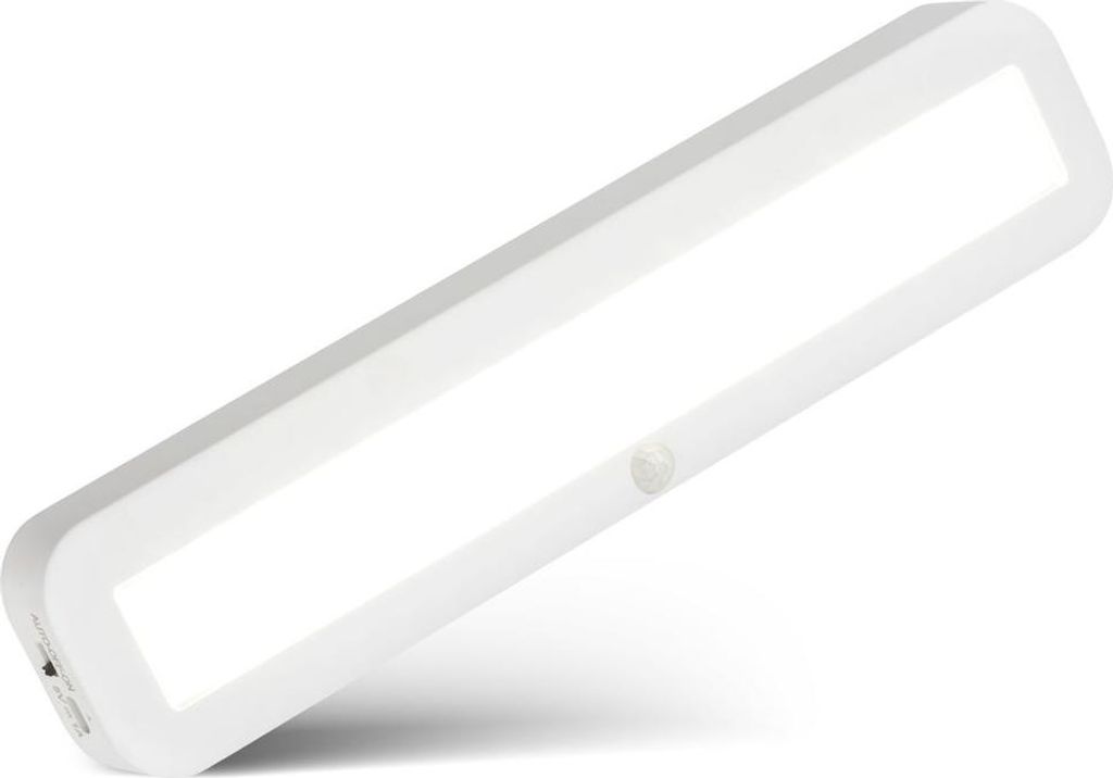 Briloner Unterbauleuchte Kabellos 30,5x6,5cm Rechteckig 2,6W 200lm 4000K Neutralweiß Selbstklebend Weiß - LED Leiste Küche Keller Treppenhaus